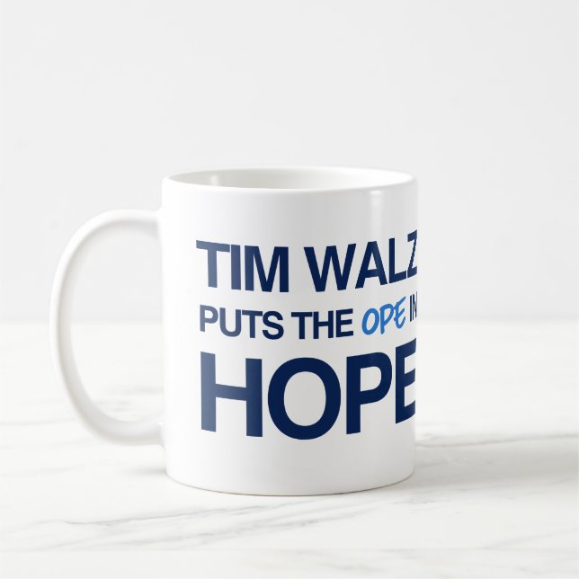 Mug Club de fans Tim Walz (Gauche)