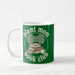 Mug Club de lecture de maman plante Design Rétro