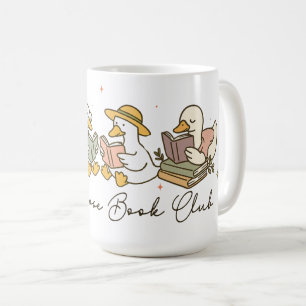 Mug Club de lecture Silly Goose Book Club Reading
