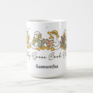 Mug Club de lecture Silly Goose Personnalisé