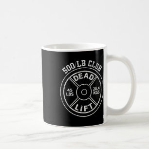 Mug Club de levage de poids mort de 225 kg Gym muscula