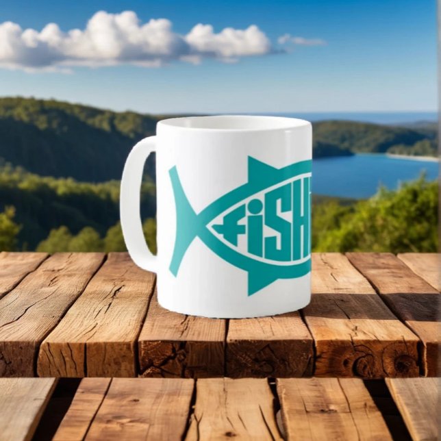 Mug Club de pêche (Créateur téléchargé)