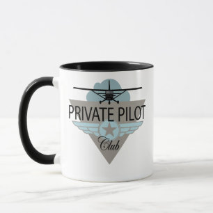 Mug Club de pilote privé
