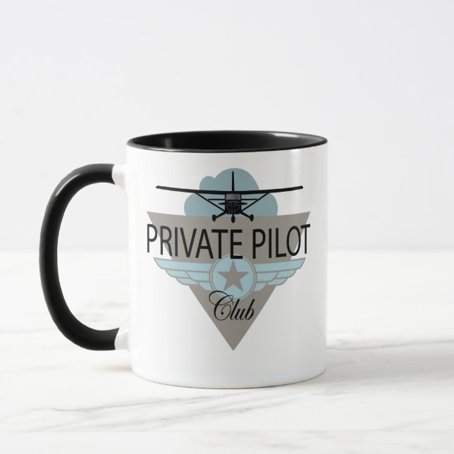 Mug Club de pilote privé (Gauche)