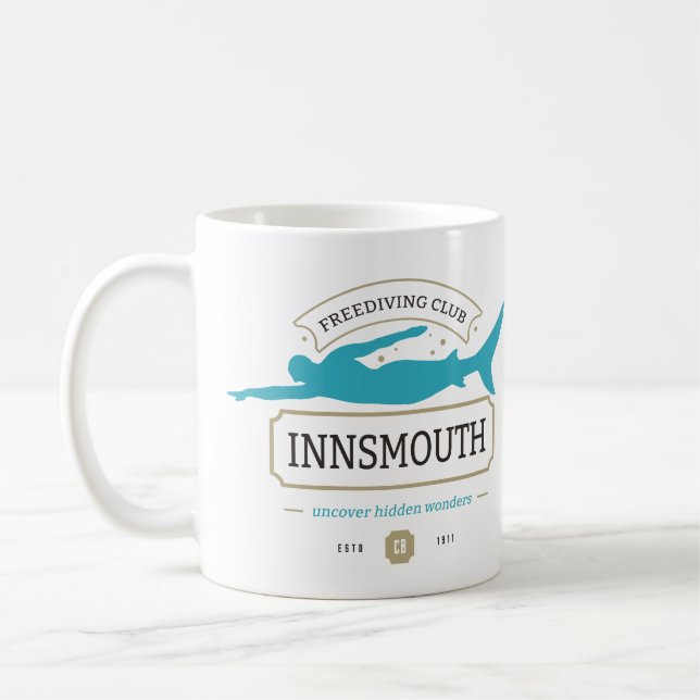 Mug Club de plongée Innsmouth Lovecraftian (Gauche)