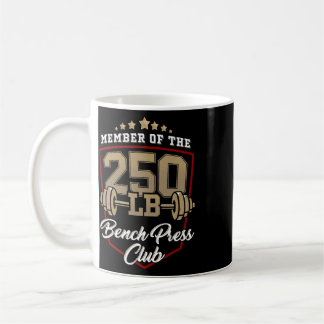 Mug Club de presse développé de 250 livres Gym Haltéro