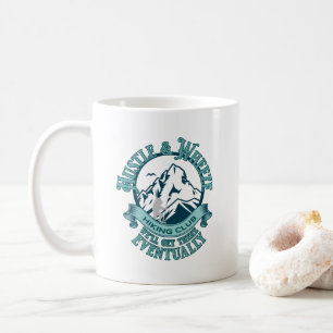 Mug Club de randonnée Hustle & Wheeze 