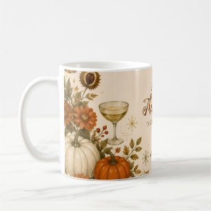 Mug Club de souper de Thanksgiving vintage nostalgique