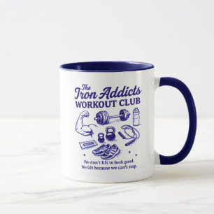 Mug Club de sport drôle dicton de rat de gym