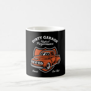 Mug Club de voiture de camion classique de garage sale