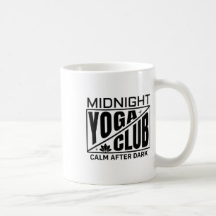Mug Club de yoga de minuit Professeur de méditation dr