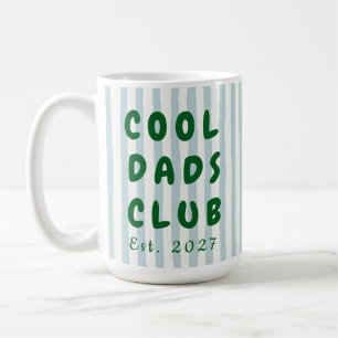 Mug Club des papas cools personnalisé Nom personnalisé