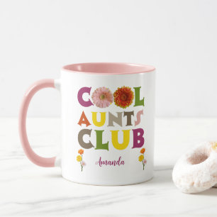 Mug Club des tantes cool personnalisé Café