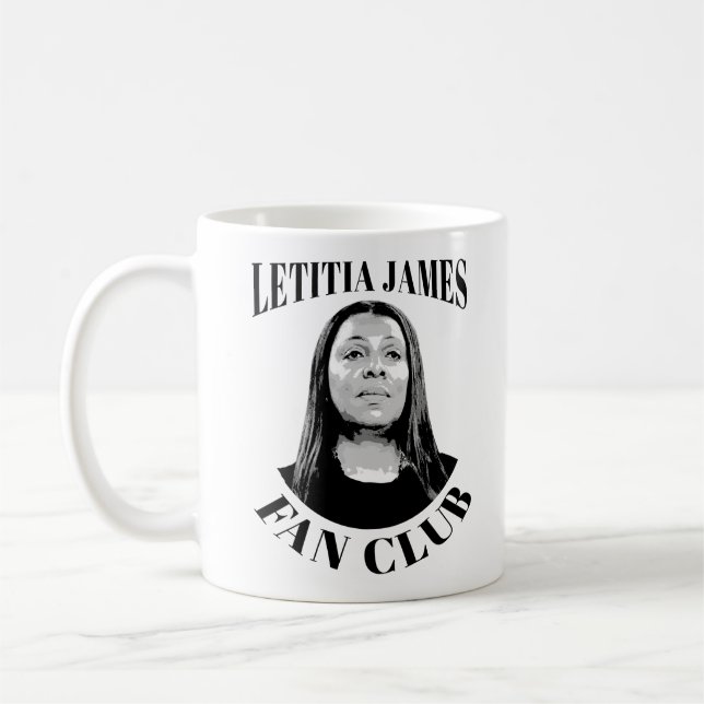 Mug Club Letitia James Fan (Gauche)