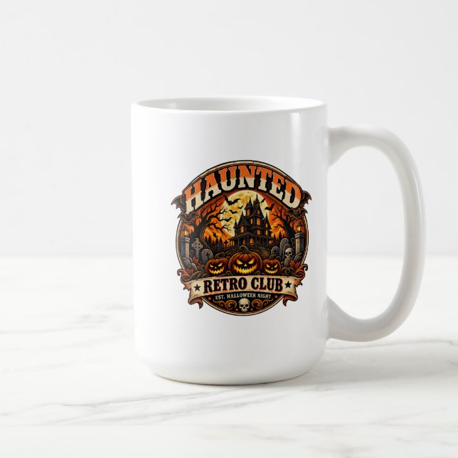 Mug Club Rétro Hanté (Droite)