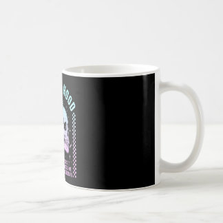Mug Club social de maternité crâne maman floral rétro