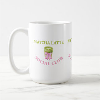 MUG CLUB SOCIAL MATCHA LATTE