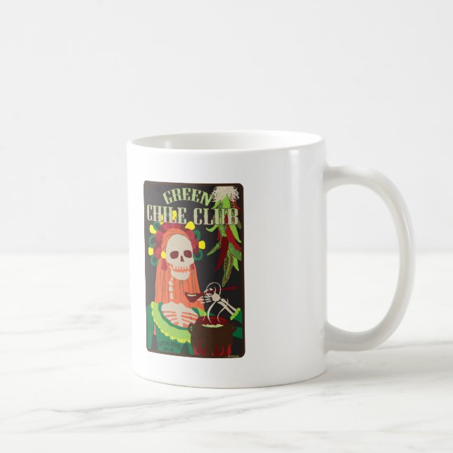 Mug club vert de piment (Droite)
