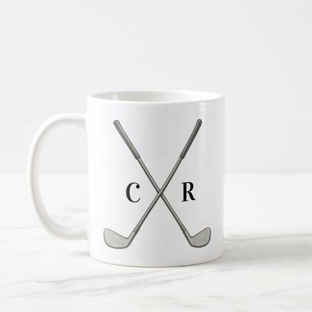 Mug Clubs de golf personnalisés (Gauche)