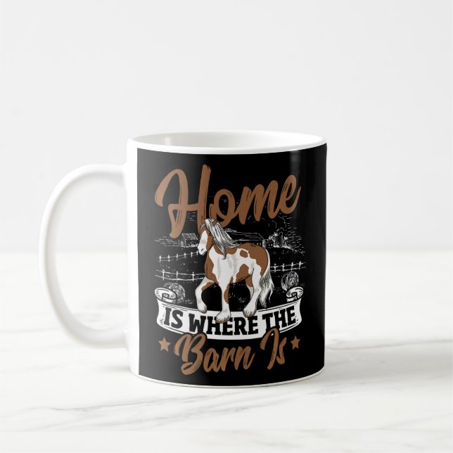 Mug Clydesdale Pour Les Amateurs De Pieds Géants Cheva (Gauche)