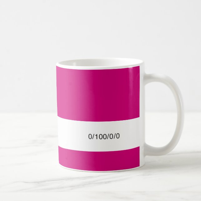 Mug CMYK Magenta  | (Droite)
