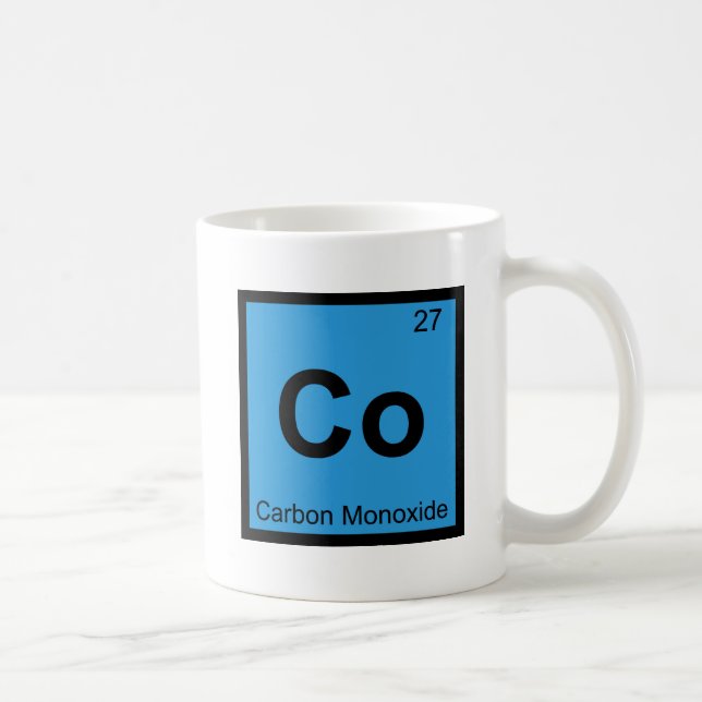 Mug Co - Chimie du Monoxyde de Carbone Tableau Périodi (Droite)