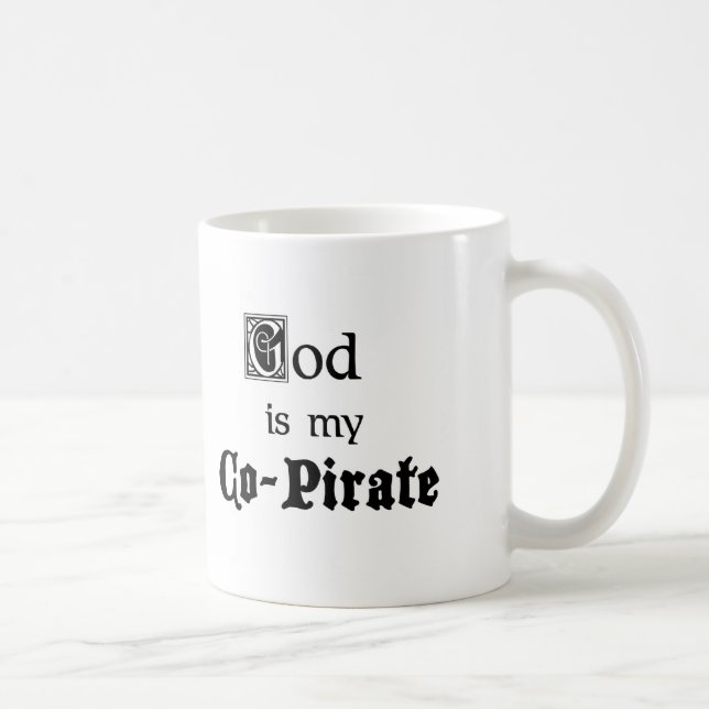 Mug Co-Pirate de Dieu (Droite)