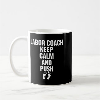 Mug Coach de travail femme enceinte homme futur papa