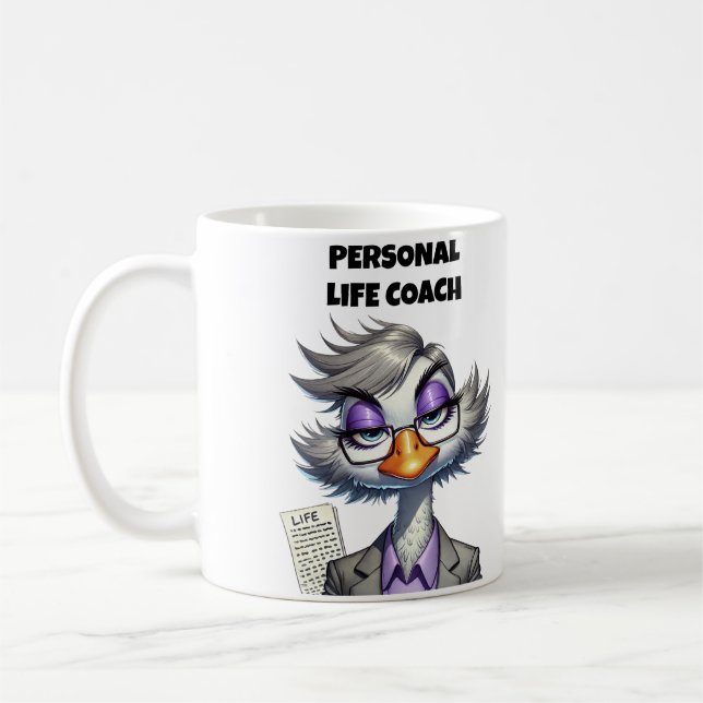 Mug Coach de vie personnel Maman (Gauche)