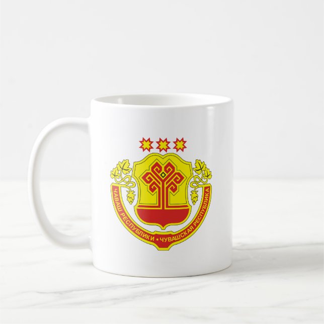 Mug Coat of arms of Chuvashia (Gauche)
