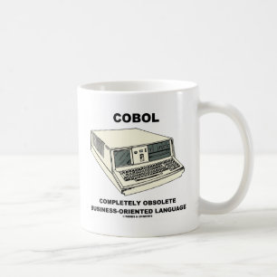 Mug COBOL Lang. commercial complètement obsolète