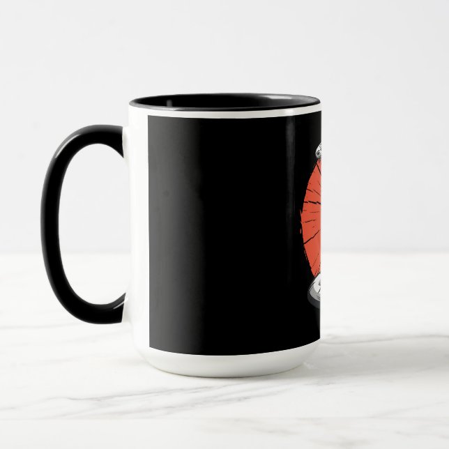 Mug Cobra Ouverture de la Capote, Serpent Attaquant (Gauche)