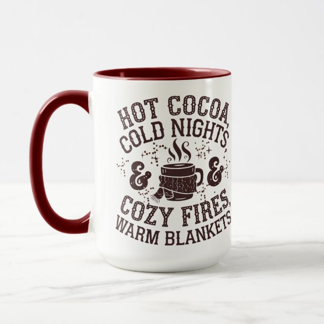 Mug Coca chaud et bouillie de nuit (Gauche)