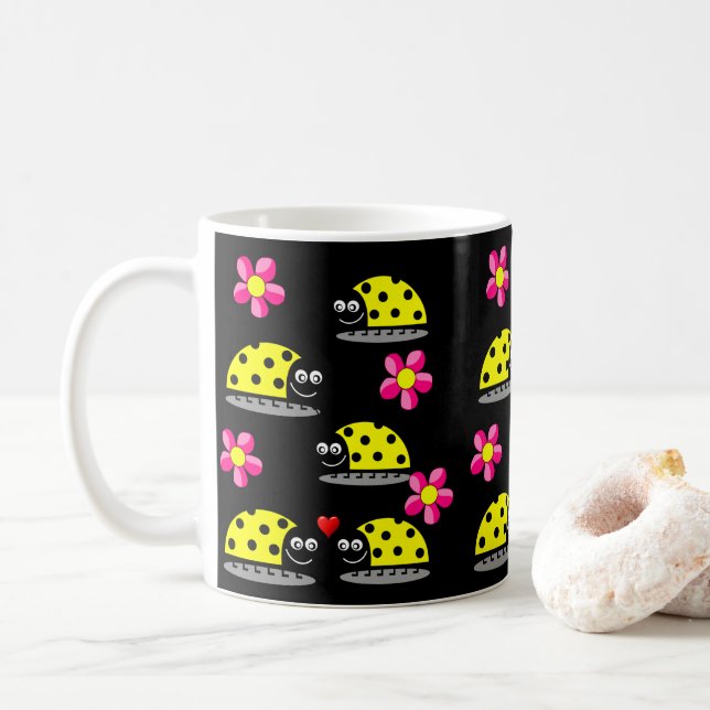 Mug coccinelle (Avec donut)