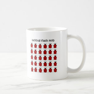 Mug coccinelle instantanée drôle de foule