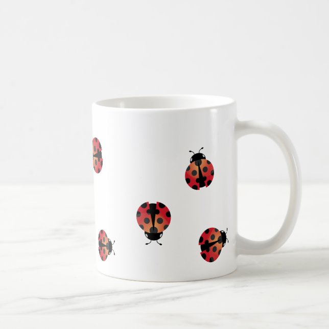 Mug Coccinelle mignonne (Droite)