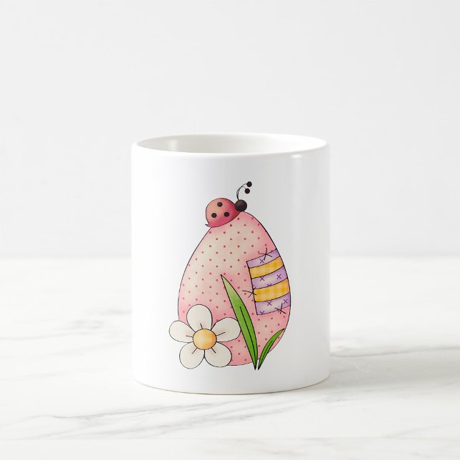 Mug Coccinelle Œuf de Pâques (Créateur téléchargé)