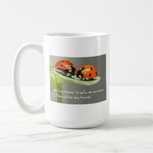 Mug Coccinelle Vieille et Sénile Nouveaux Amis Drôle M