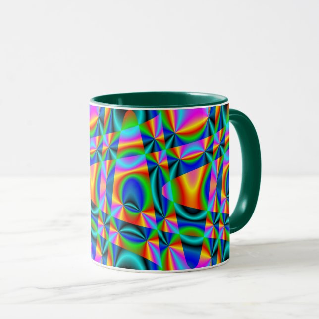 Mug Cochet arc-en-ciel (Devant droit)