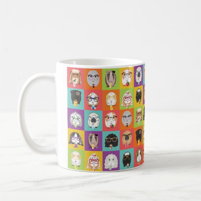 Mug Cochon de Guinée lunaire (Gauche)