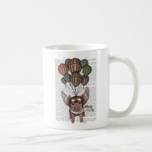 Mug Cochon en flammes
