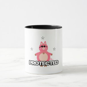 Mug Cochon rose amusant