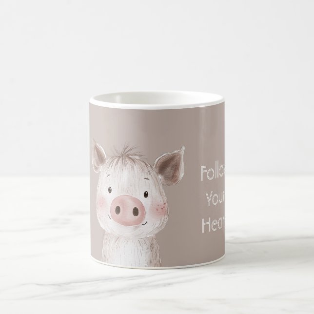 Mug Cochon Rose Heureux de la Forêt (Centre)