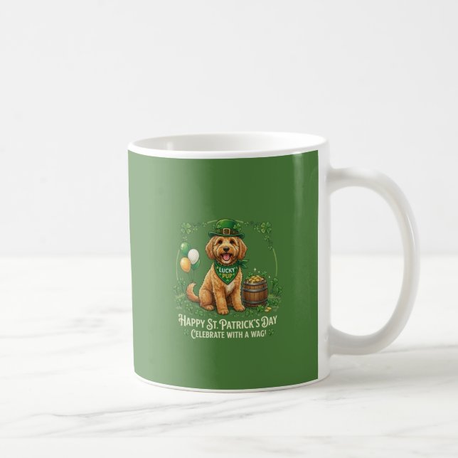 Mug Cockapoo chanceux pour la Saint-Patrick (Droite)