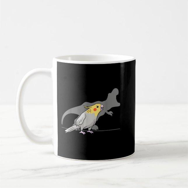 Mug Cockatiel Cockatoo Lutino Parrot Quarrion Dinosaur (Gauche)