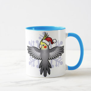 Mug Cockatiel de Noël