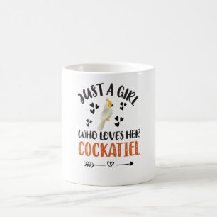Mug Cockatiel Girl Délivre Bird Cockatiel Parrot Lover