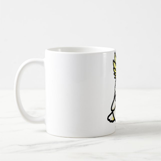 Mug Cockatoo à purée de soufre de Chubby Plucker (Gauche)