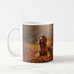 Mug Cocker Spaniel à l'automne Feuilles automne Inspir