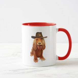 Mug Cocker Spaniel Cowboy